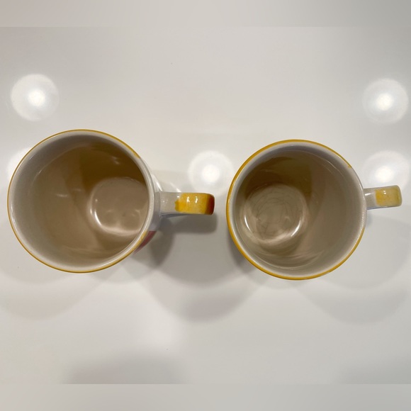 Royal Norfolk Mugs Cups MAMBO 12 OZ Coffee Mugs Multi Color Lot Of 2 - Picture 5 of 5